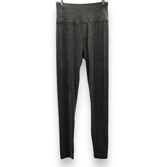 Offline by Aerie Gray Soft Texture High Rise Full Length Leggings Sz L NEW - Picture 1 of 10
